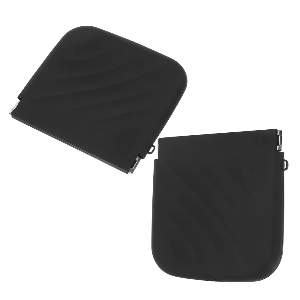 

2 pcs Silicone Bags Durable Travel Makeup Pouches Small Toiletry Coin Purse Women Easy Clean Secure Closure