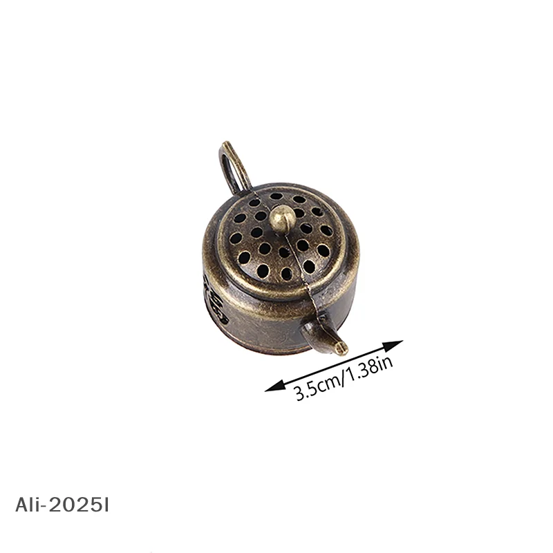 

【I】Buddhist Utensils Incense Burner Incense Censer Alloy Sandalwood House Furnishings Home Office Decoration