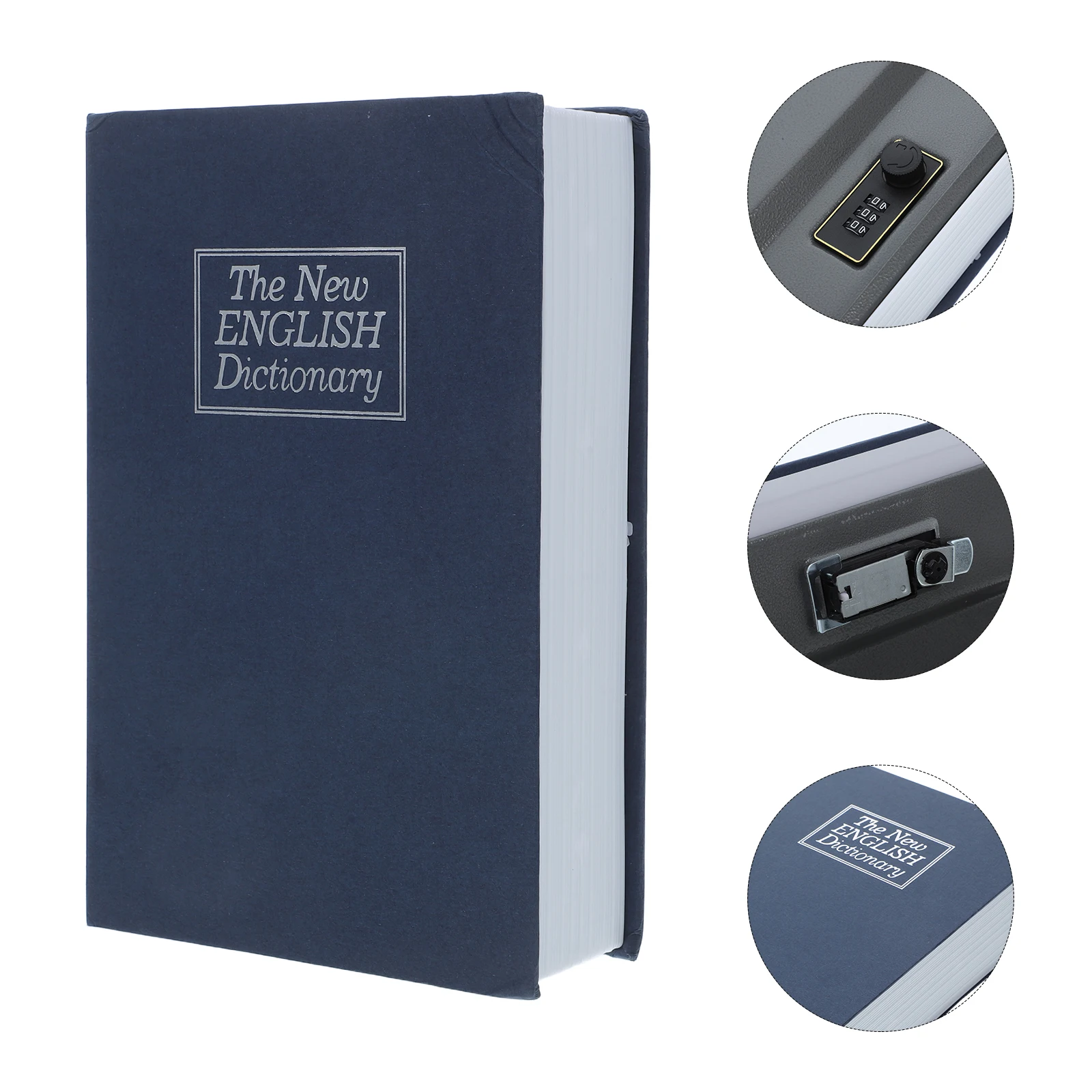 Sturdy Shaped for Home Hidden Storage Lockbox Personal Safe Deposit ganizer Password Lock Decorative for Kids