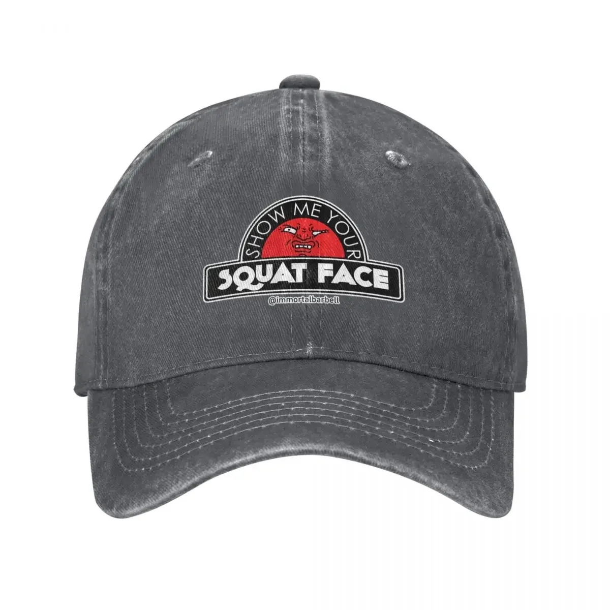 

Show Me Your Squat Face Baseball Cap Military Tactical Cap tea Hat Vintage Rugby Men Luxury Brand Women's
