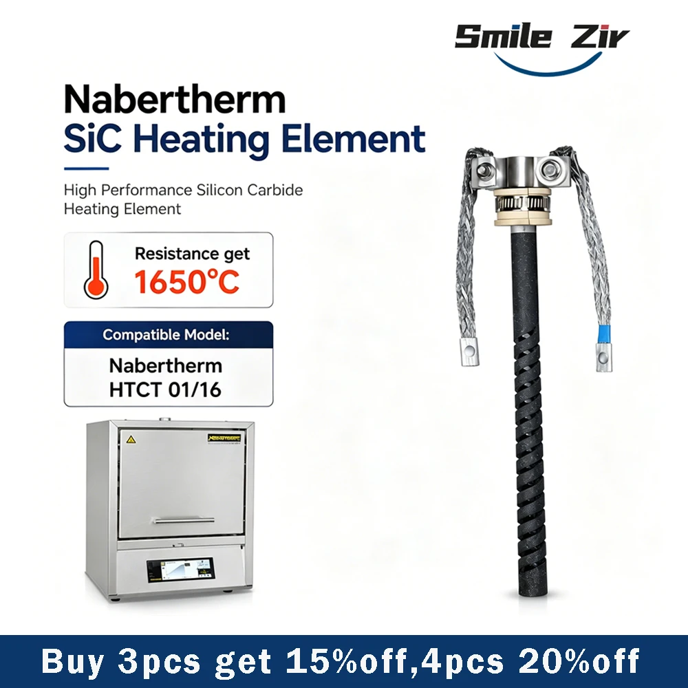 

SiC Heating Element Silicon Carbide Custom Replacement for Nabertherm HTCT 01/16 Dental Zirconia Sintering Furnace 1650℃