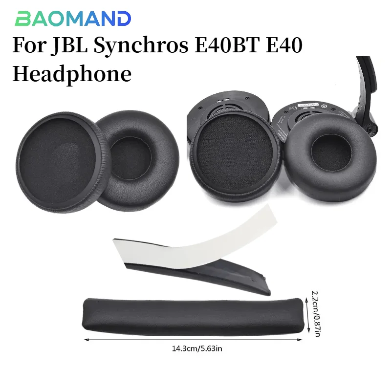 

Replacement Earpads For JBL Synchros E40BT E40 Ear Cushion Headphone Ear Pad