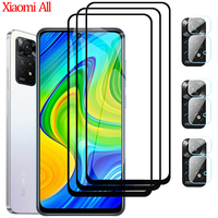 1-3 Pcs for redmi note 12 pro plus Glass Redmi Note 11 10 S / 9 11 Pro Screen Protector redmi note 12 pro Tempered Glass Xaomi Note 11 pro 5G lamina Glass Protection Redmi Note 11S 10S 11