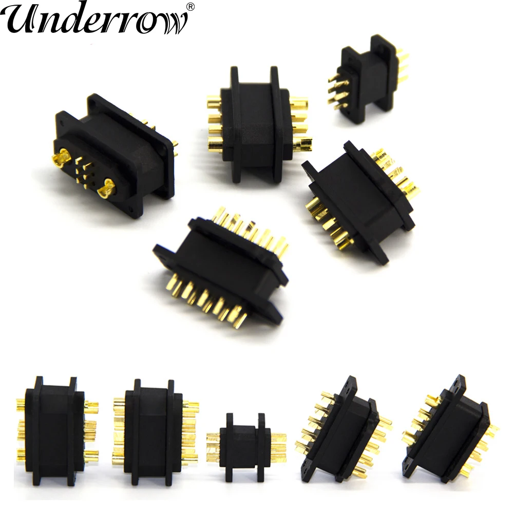 1 Pair 2-4P 2-6P 2-8P 6P 10P OB Connector Multi-wire Servo Extension Plug for RC Airplanes Helicopter Drone