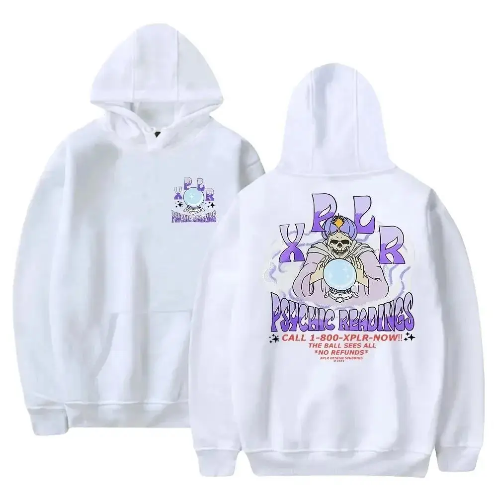 XPLR Psychic Reading Hoodie For Men And Women Oversized  Warm Sweatshirt Trendy  Long Sleeve Sam And Colby Merch Winter Clothes