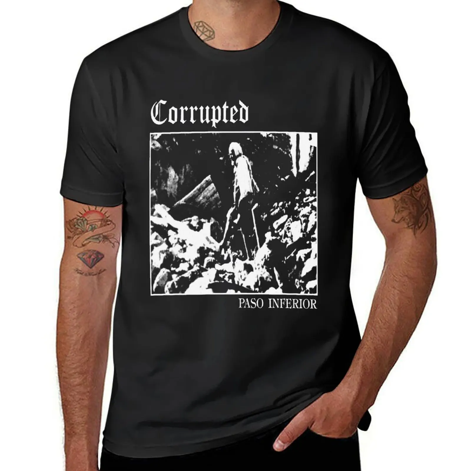 

Corrupted Paso Inferior T-Shirt kawaii clothes blacks customs mens t shirts