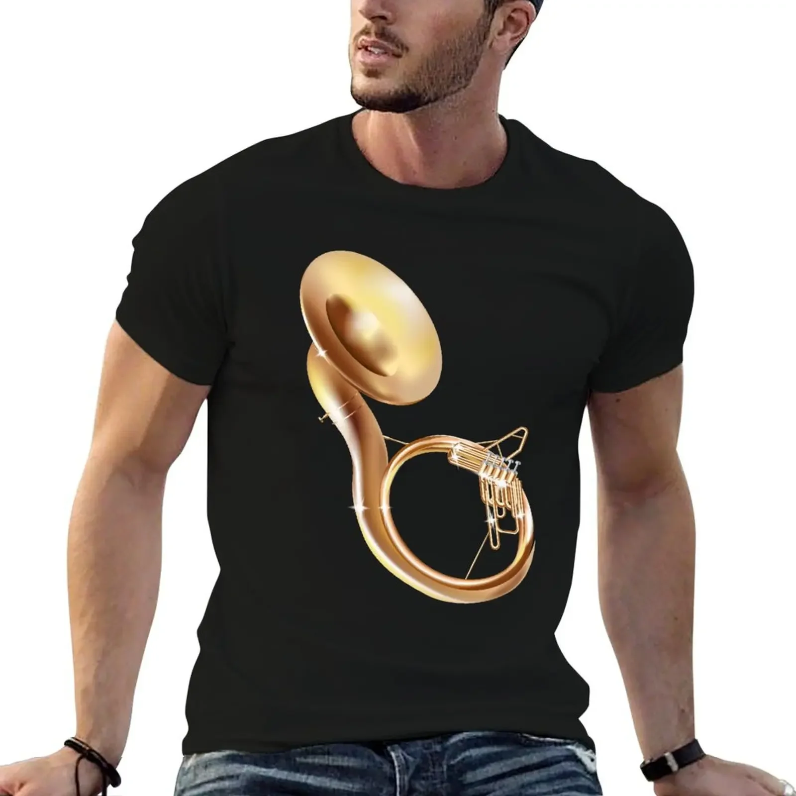 

Sousaphone T-Shirt T-shirts man football t shirt sweat Clothing outfits for men