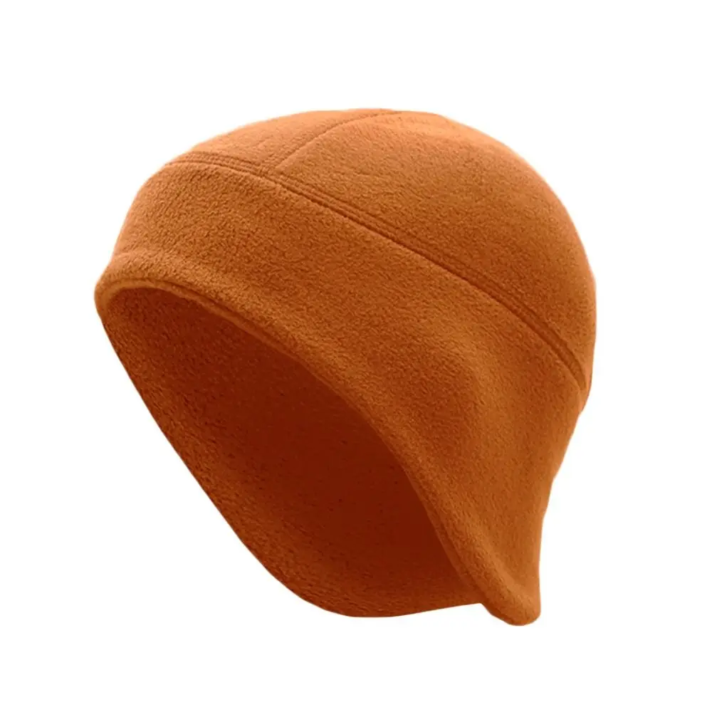 Winter Polar Fleece Beanie Hat Warm Thermal Earmuffs Riding Hat Soft Slouchy Ski Cap for Men Women