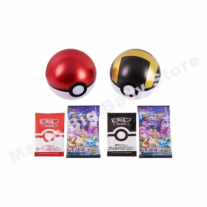 

Карта Pkm, оригинальная коллекционная карта PTCG, китайский 6,0, шар эльфа, усовершенствованный шар, подарочная коробка Lu Lina, художественная иллюстрация, празднование