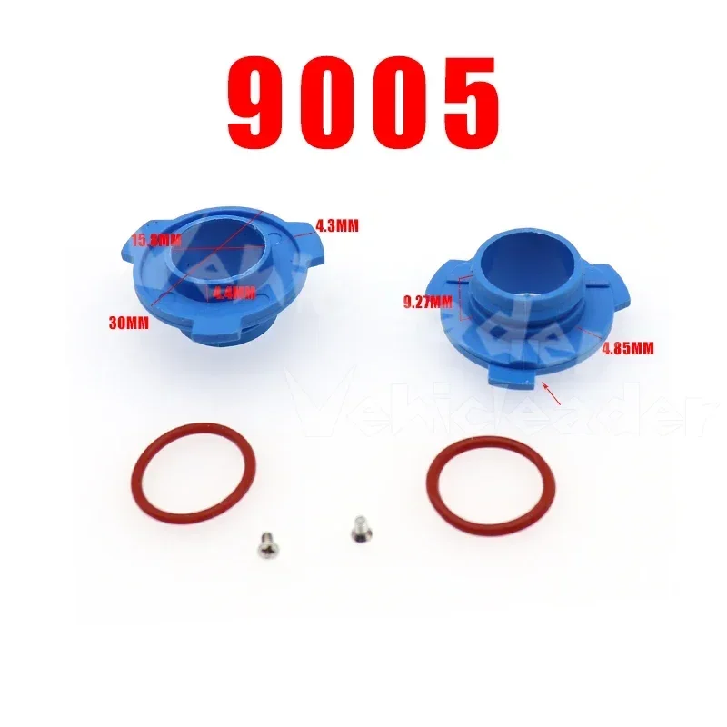 2pcs Car LED Halogen Headlight 9005/HB3 Lamp Bulb Base Adapter Sockets Retainer Holder HB3 Replacement