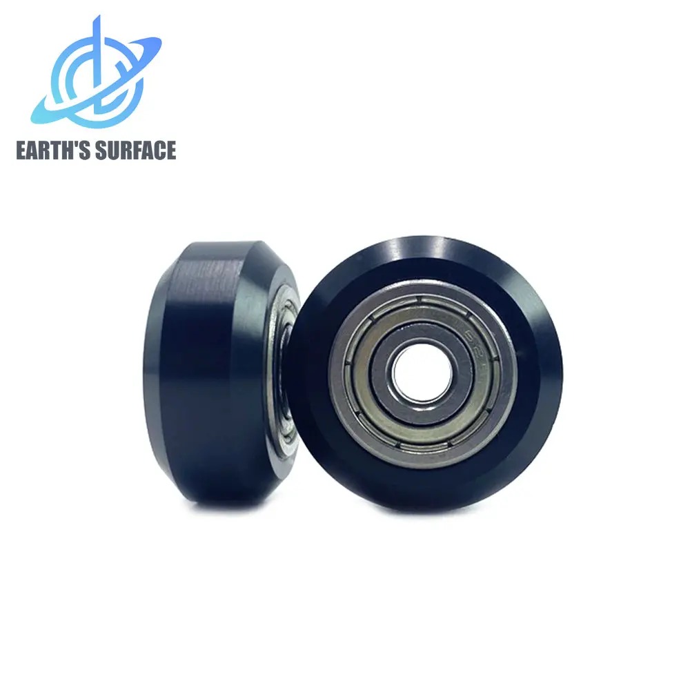 DB-3D Printer Parts 10/20PCS Embedded Bearing Pulley POM Pulley For Carriage Plate Bearing Groove Guide Round Gear Wheel