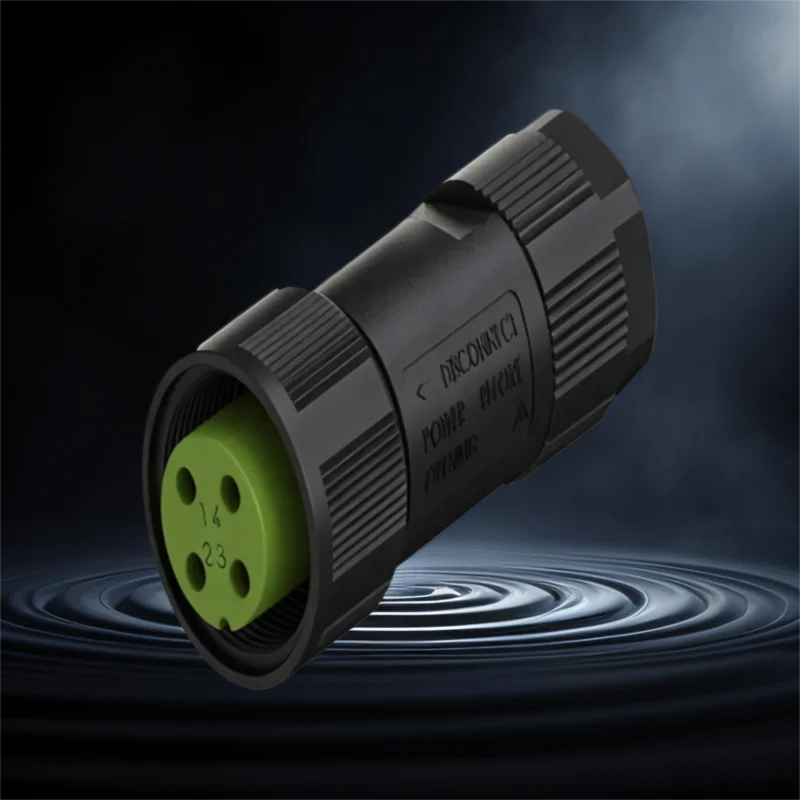 4 Pin RS 485 PV Data Connector AC Terminal For KSTAR Ginlong Solis Solarwind Inverter 12mm Inner Diameter