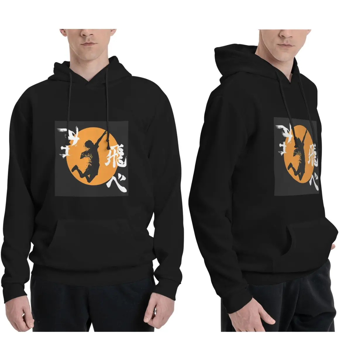 Haikyuu Karasuno Fly High Manga Anime Hoodies Men's Women Pullover Sweatshirts Fashion Long Sleeve Streetwear Autumn Winter