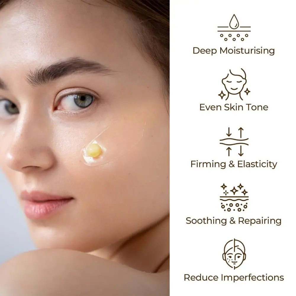 Collagene e niacinamide Deep Vita C Capsule Cream Anti Rughe Rassodante Crema Idratante Viso Gel Idratante Riparatore