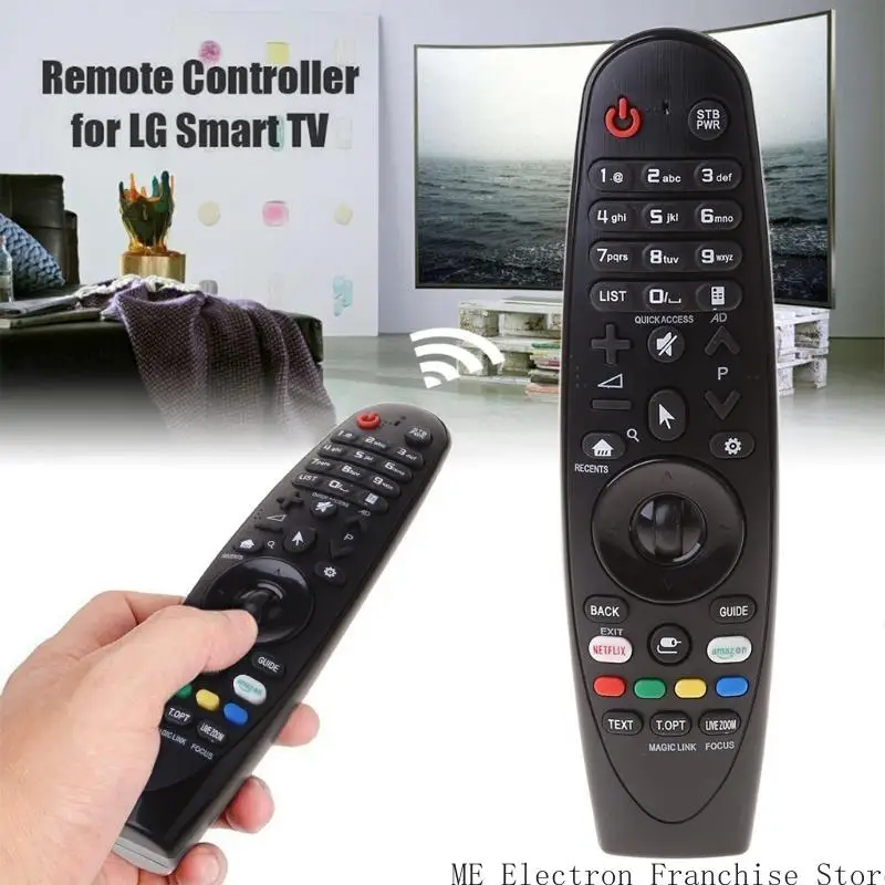 T5EA สำหรับสมาร์ททีวีรีโมตควบคุมการควบคุมการควบคุมสำหรับ AN-MR18BA/19BA AKB753