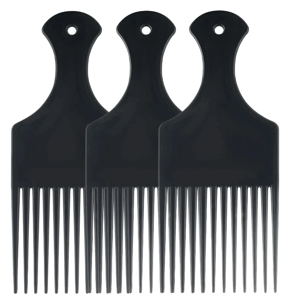 Wide Teeth Pick Comb for Curly Hair Styling