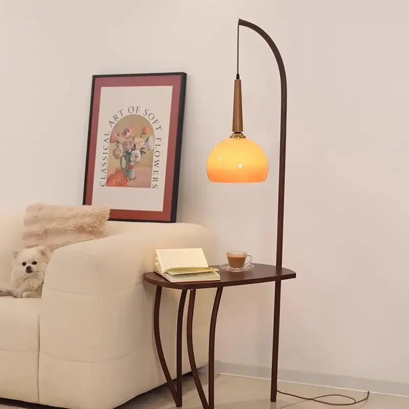 

Mid Century Modern Stone Table Lamp Warm Glow for Living Room Bedroom Nightstand Decorative Lighting