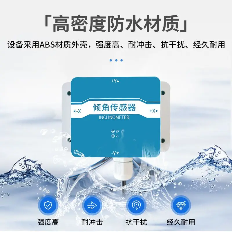 0.5° Precision 6‑Axis Tilt Sensor, Industrial Gyro Accelerometer Module for Inclination Angle & Electronic Level Measurement