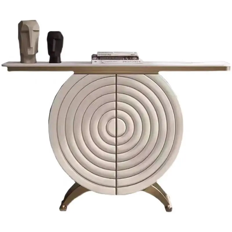 

Entrance cabinet entrance living room creative decorative cabinet modern simple sideboard art entrance table