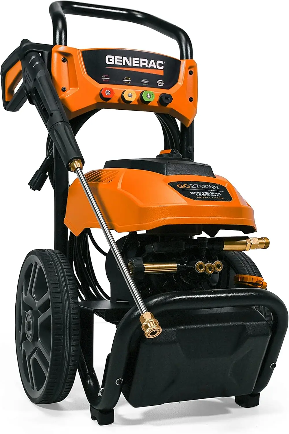 1.2GPM Electric-Powered Residential Pressure Washer 50-State Brushless Motors Improve Washing Machine Performance and Durability