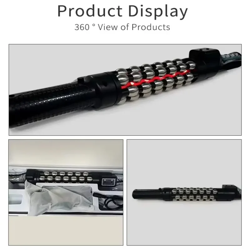 

Массажер для лица и шеи 2025 Cool2024: LED-терапия, подогрев и электрический массаж для лифтинга и подтяжки кожи