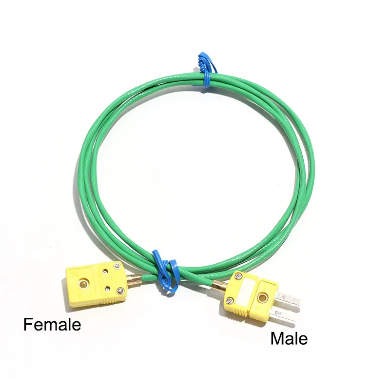 1PC K-type Thermocouple Compensation Temperature Sensing Extension Cable Waterproof Twisted-pair Shielded Multi-strand 2*7*0.2