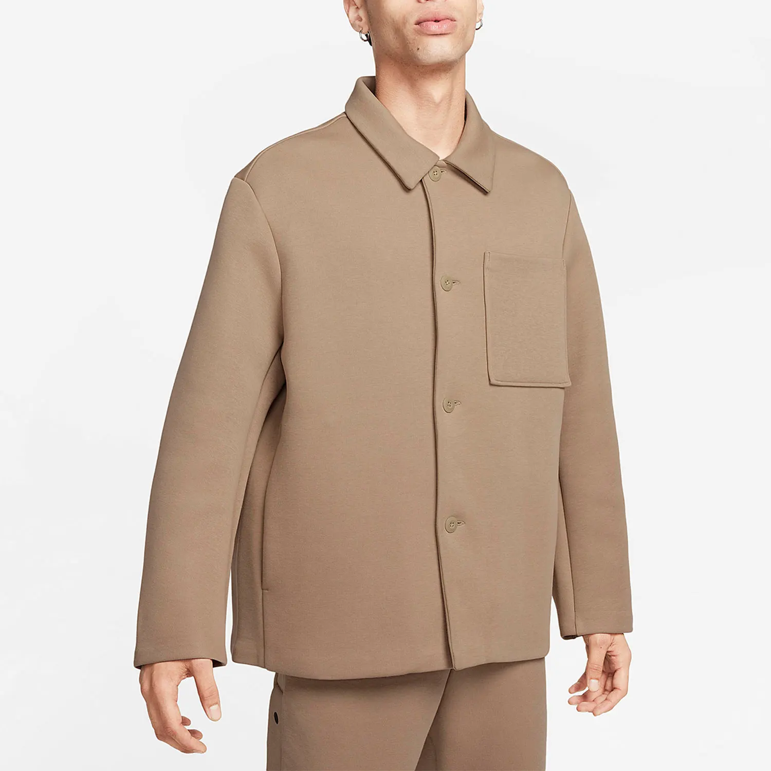 Nike genuine new men's warm and loose single breasted casual jacket jacket FB8168-247