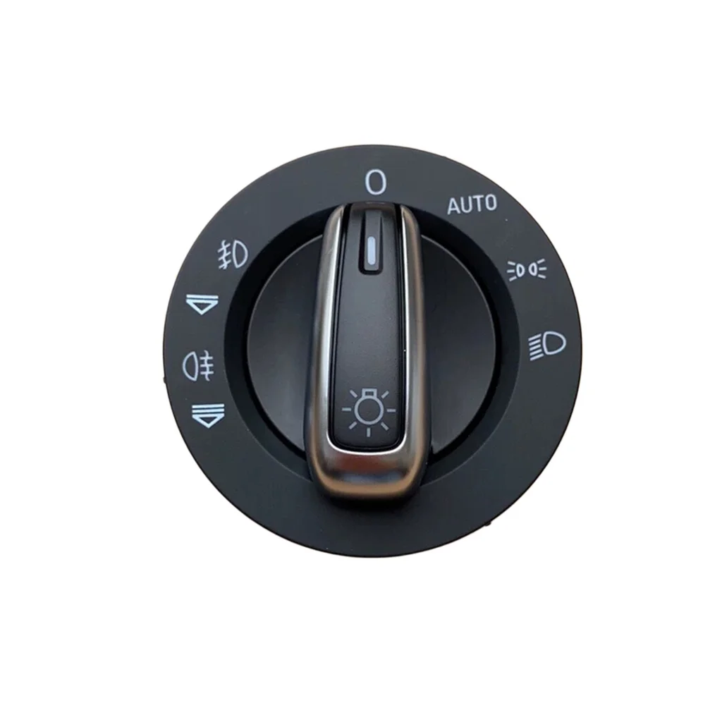 High Quality Chrome Headlight Fog Lamp control Switch 4FD 941 531A 4F1 941 531E For  A6 C6 4F S6 RS6 Q7 A6 4F