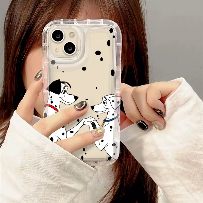 ديزني لطيف 101 الدلماسية واضح قضية الهاتف لسامسونج غالاكسي A24 A05 A05S A53 A34 A14 A13 A23 A33 A73 A12 A22 A32 A52 A52S A72