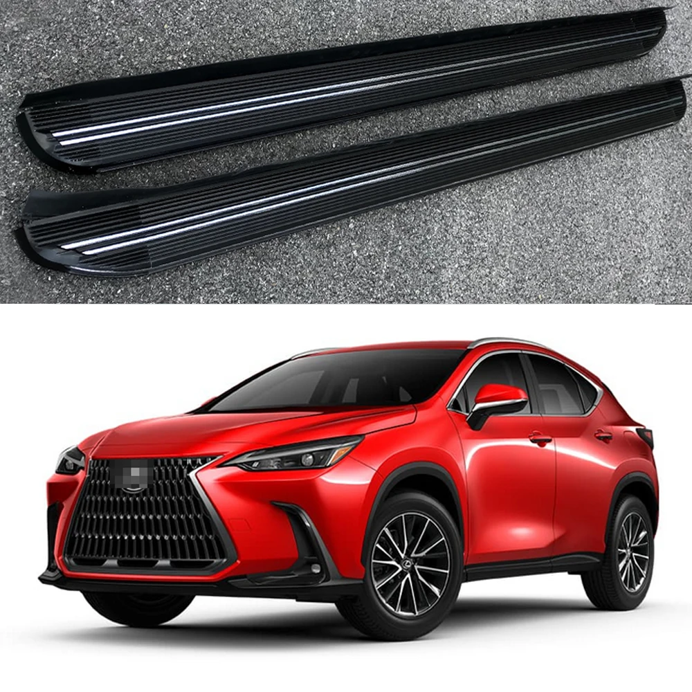 

2Pcs Fixed Running Boards Side Steps Pedal Nerf Bar Fits for Lexus NX NX250 350 450 2022 2023