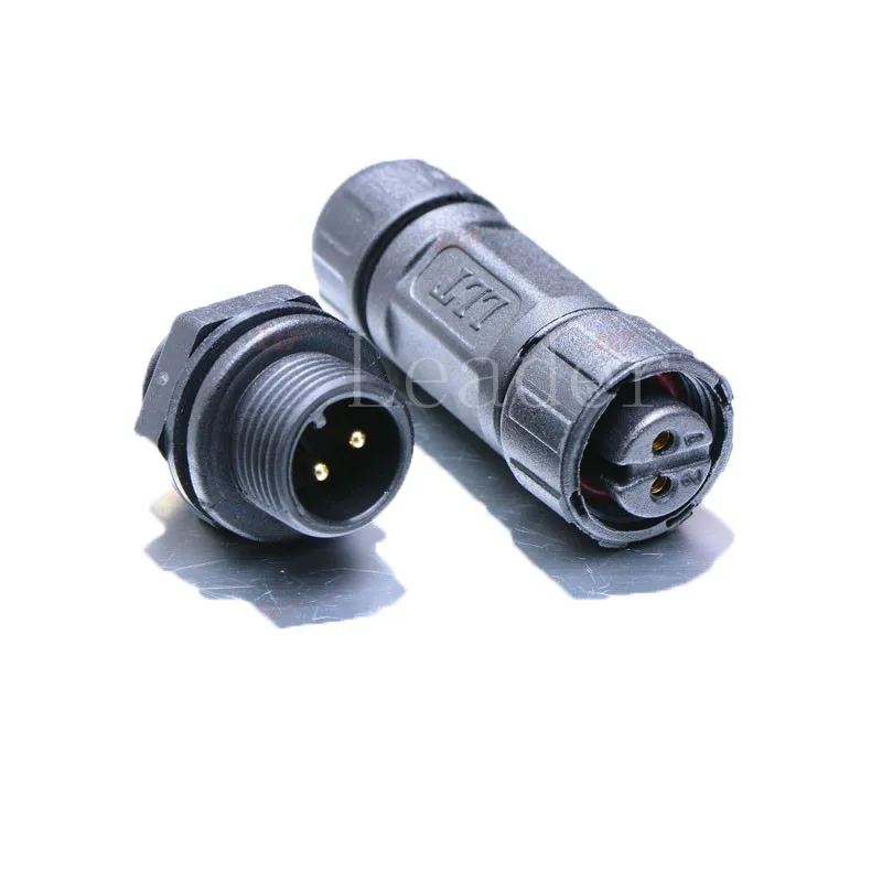 

2pin,3pins,4pins,5pins,6pins Butt Type, Thread Lock, Male Female Waterproof R Butt Type Waterproof Cable Connector with Cap