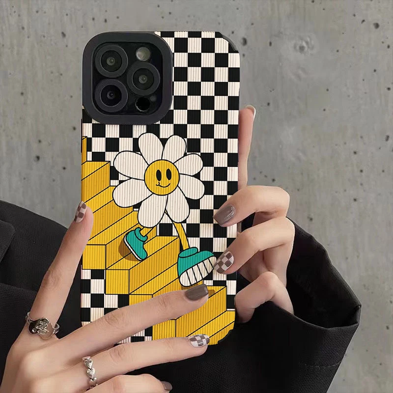 

Cute Cartoon Sunflower Phone Case for Iphone 11 Pro Max Iphone 12 Pro Max Iphone 13 Pro Max Iphone 14 Pro Max Phone Case