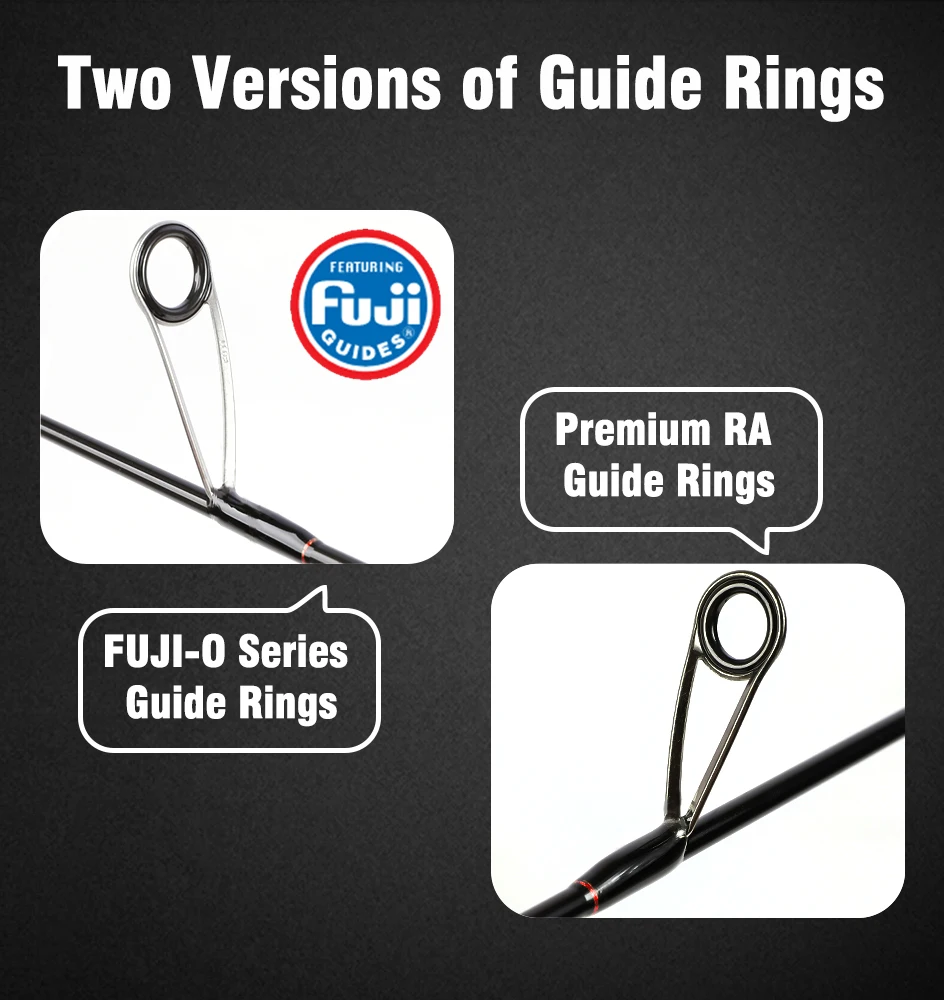Mifine outrange ul ultraleichte Spinn rute Köder 0,5-5g Fuji Ringe Hohl spitzen 30t Kohle faser für Forellen Angelrute – Detail 6