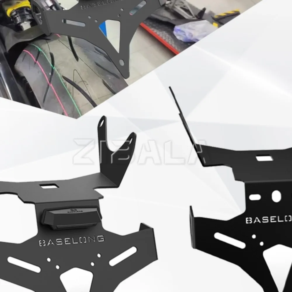 

Кронштейн для номерного знака мотоцикла 2026 с задним фонарем и креплением для фаркопа (eliminator) для HONDA CB650R CBR650R 2019-2025 2024 2023 2022