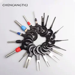 3/8/11/18/36 Pcs Car Terminal Removal Repair Tools Electrical Wiring Crimp Connector Pin Extractor Keys Automotive Plug Pullers