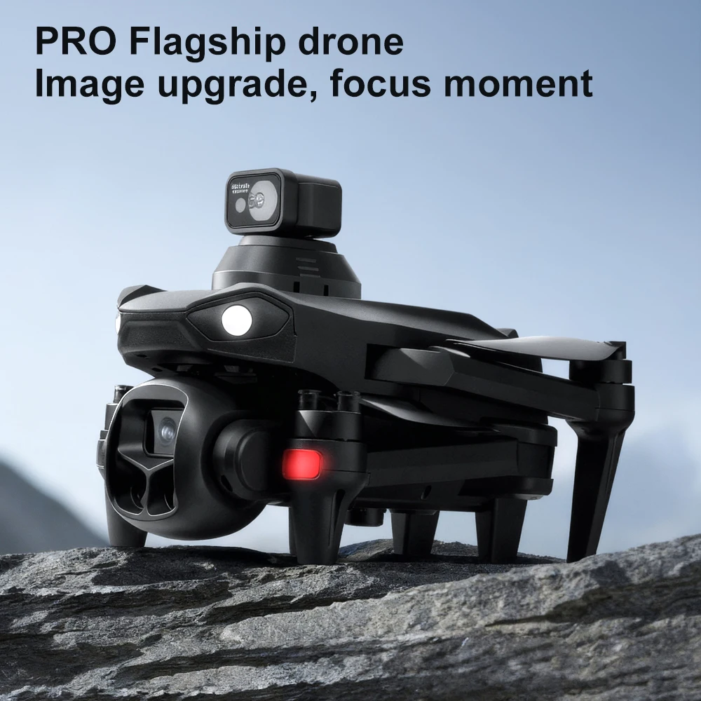 Original V916MAX Drone 8K Dual Camera 5G FPV GPS Auto Return Laser Obstacle Avoidance RC Quadcopter with Screen Controller