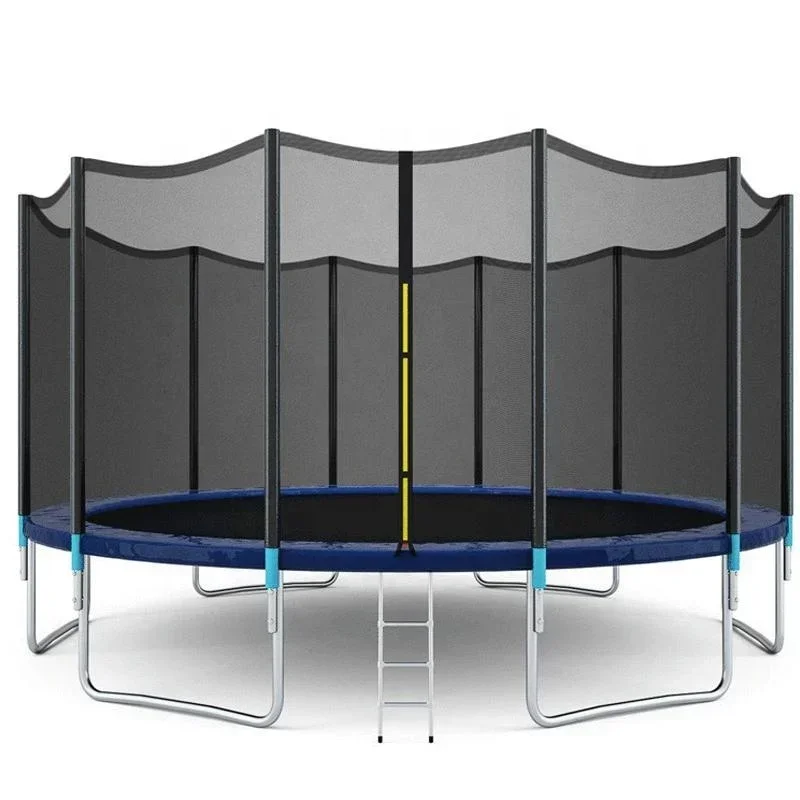 Indoor Commercial Jumping Bed Outdoor Adult Trampoline  Outdoor Large-scale Amusement Equipment Bounce Bed with Protective Net