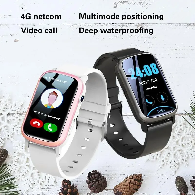 

New 4G Kids Smart Watch Phone Camera SOS Waterproof GPS WIFI Video Call Monitor Tracker Location SIM Card Children Smartwatch