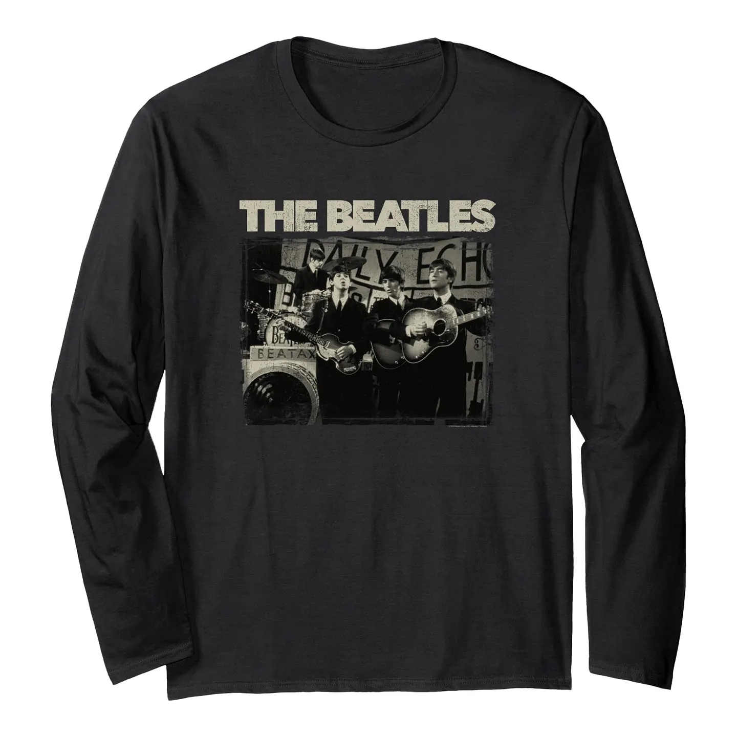 The Beatles Band Lässiger, locker sitzender Grafik-Sweatshirt mit Rundhalsausschnitt für Herren und Damen, Vintage Streetwear Pullover – Detail 3