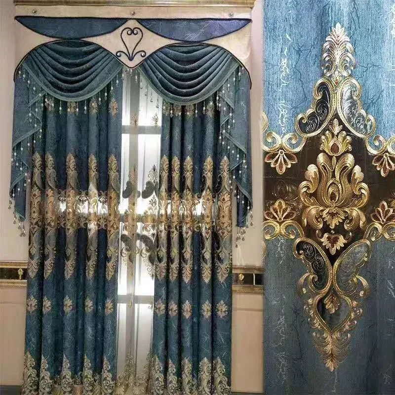 

Доступны высококачественные полужалюндные шторы с лазерной полой вышивкой.