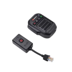 Bluetooth HAM PTT Microfone, Alto-falante, apto para Kenwood TM471, Baofeng TYT, HYT, TC500, Motorola GP88, Icom 2720, Yaesu 7900, Vértice VX2208