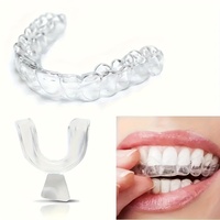 Silicone Mouth Guard Teeth Protector Night Guard Mouth Tray for Bruxism Grinding Non-snoring Teeth Whitening Protection