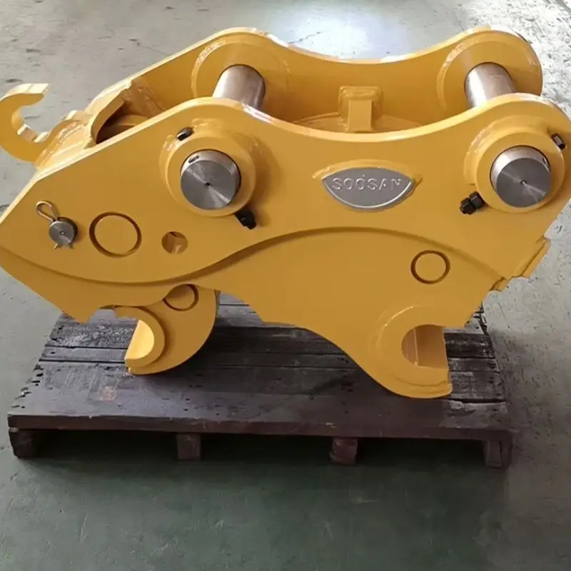 

SOOSAN-50 Hydraulic Quick Coupler Excavator Attachment Quick Hitch Bucket Change 5-8 Tons Excavators Construction Mining