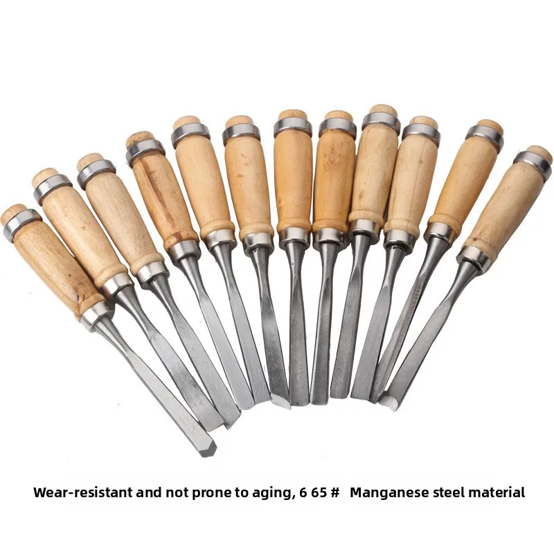 

Wood Carving Knife Set 12-Piece Woodworking Carving Chisel Hand Carving Tool Kit
