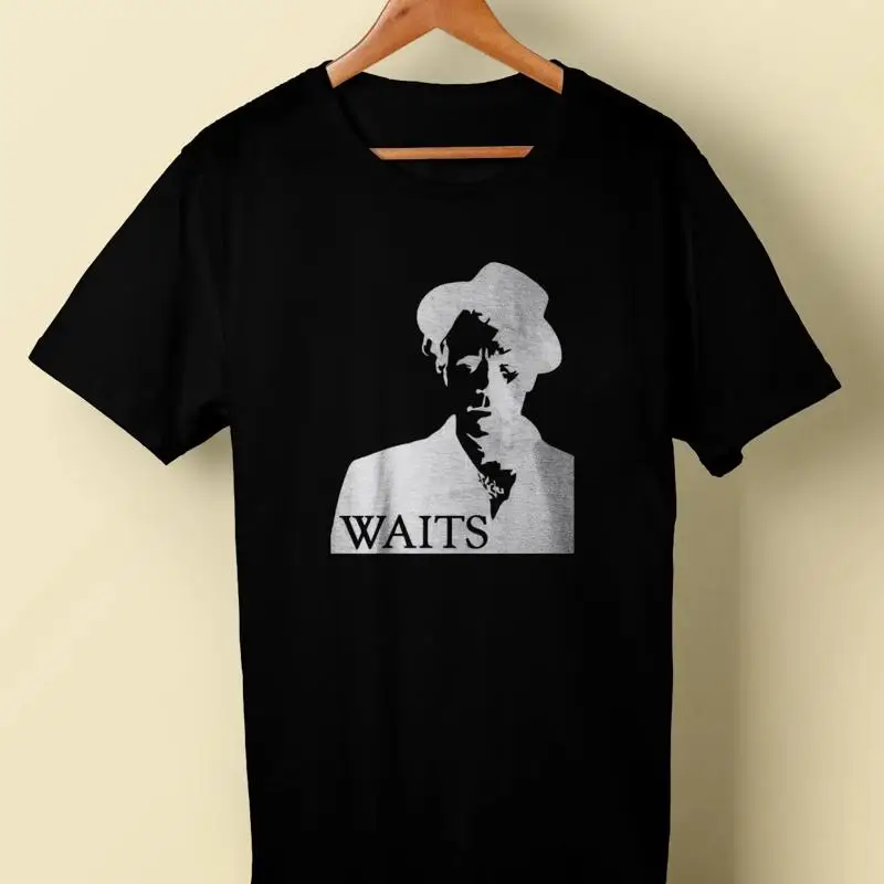 Tom Waits Waits Hat Profile T-Shirt