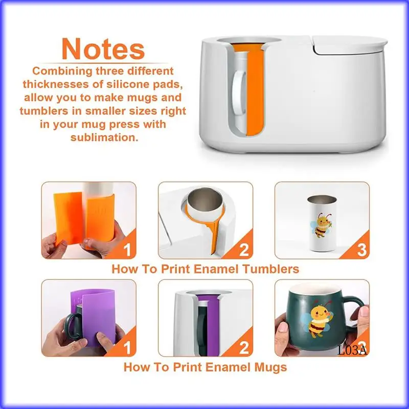 

RM-3 шт., сублимационная пленка для стаканов, силиконовая пленка для кружки, совместимая с пресс-кружкой, красочная