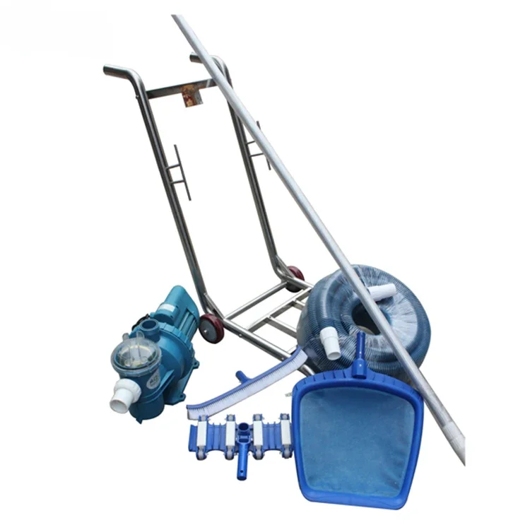 Manual Integrated Swimming Pool Equipment Vacuum Plastic Pool Cleaner