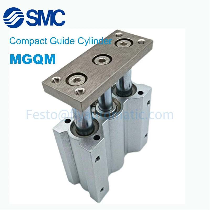 

SMC MGQ Three Guide Rod Cylinder MGQM16-10Z MGQM16-20/30/40/50/75/100Z