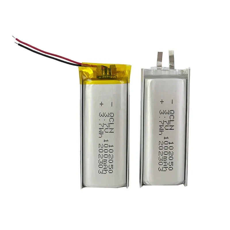 buy more will cheap 102050 polymer lithium battery 1000mAh intelligent door lock beauty instrument battery with protective plate