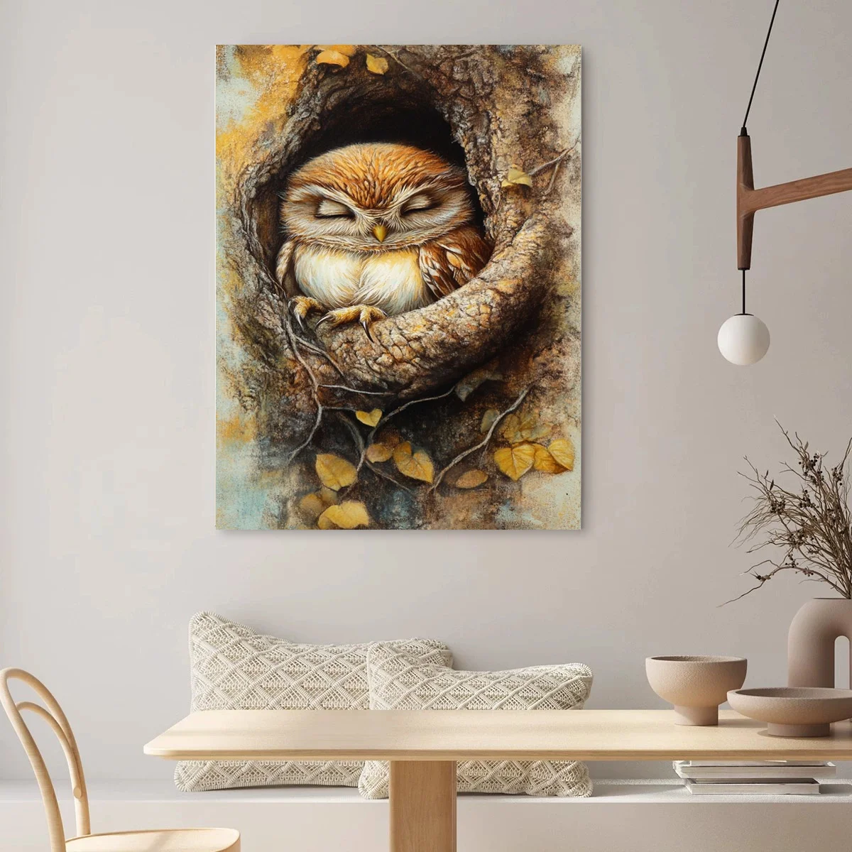 Owl Decoration Painting/room decoration paintings pictures wall decoration bedroom decor
